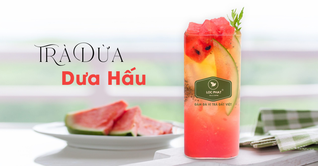 Trà Dừa Dưa Hấu