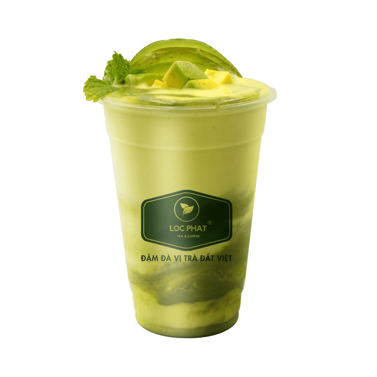 Công Bơ Xanh Matcha đơn giản dễ dàng ứng dụng vào menu đá xay