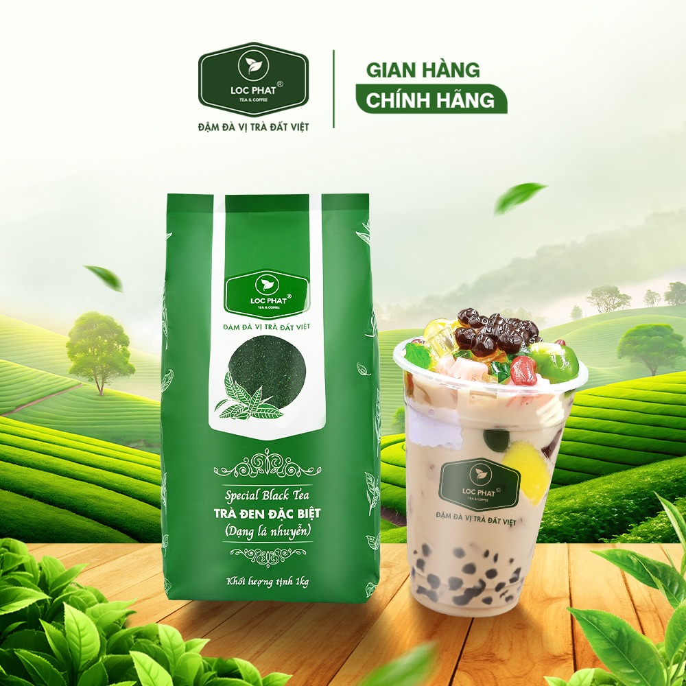 BỘ CÔNG THỨC TRÀ ĐEN LÁ NHUYỄN LỘC PHÁT