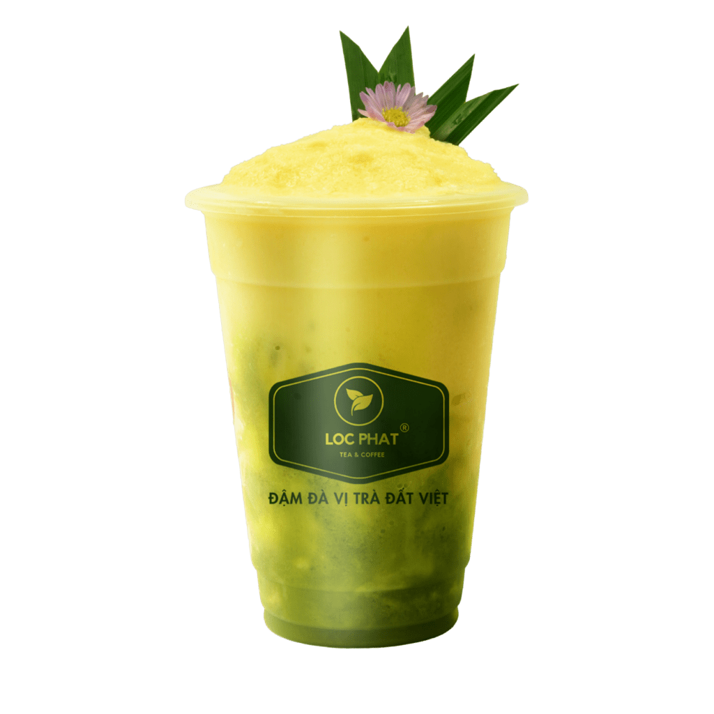 Công thức pha chế matcha chanh dây đá xay