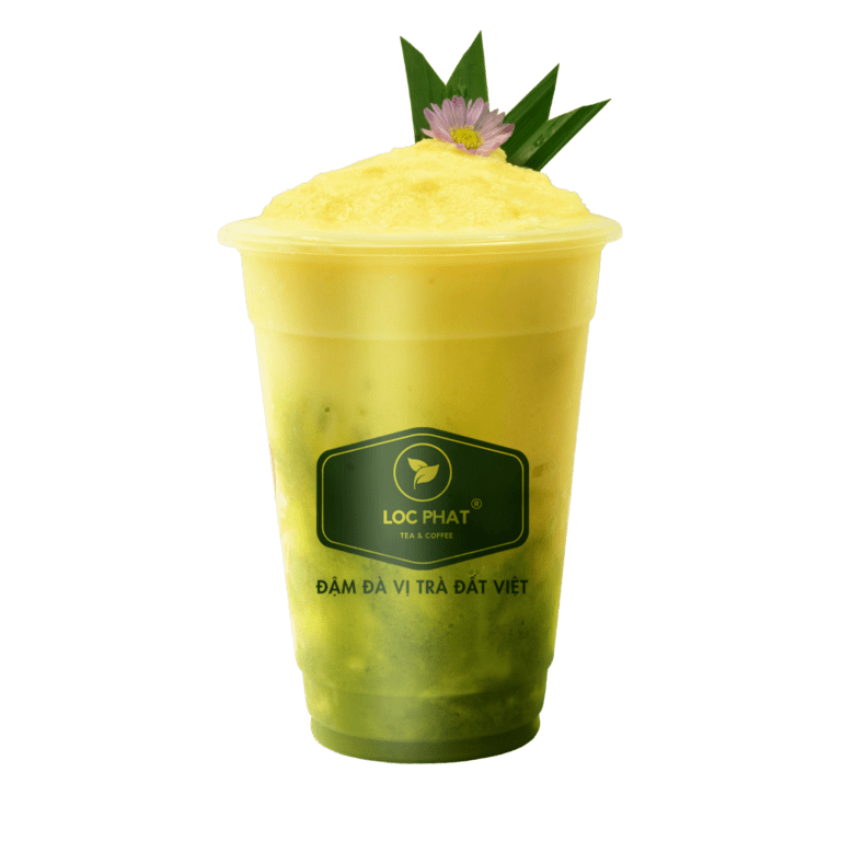 Công thức pha chế matcha chanh dây đá xay