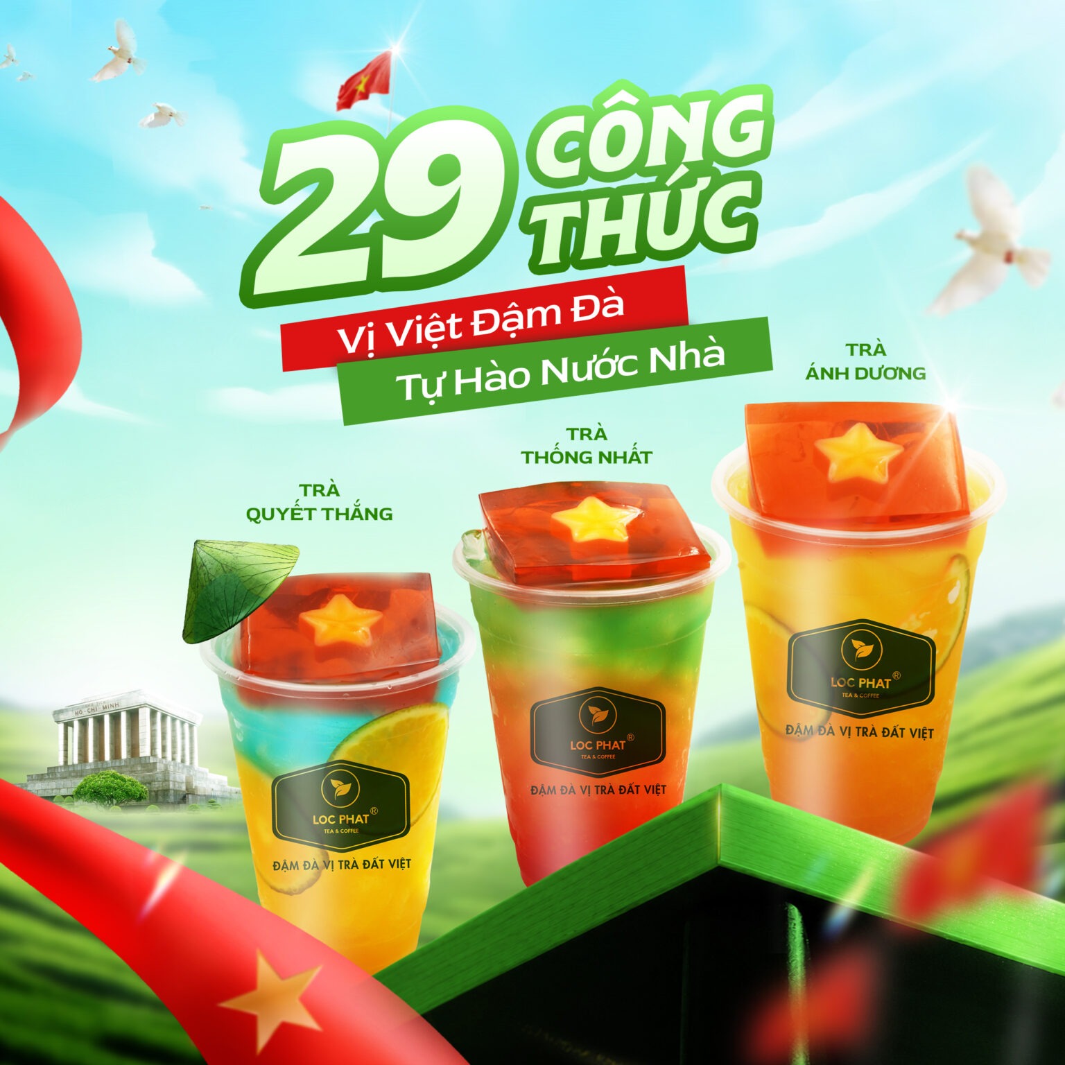 BỘ CÔNG THỨC CHÀO MỪNG 2/9