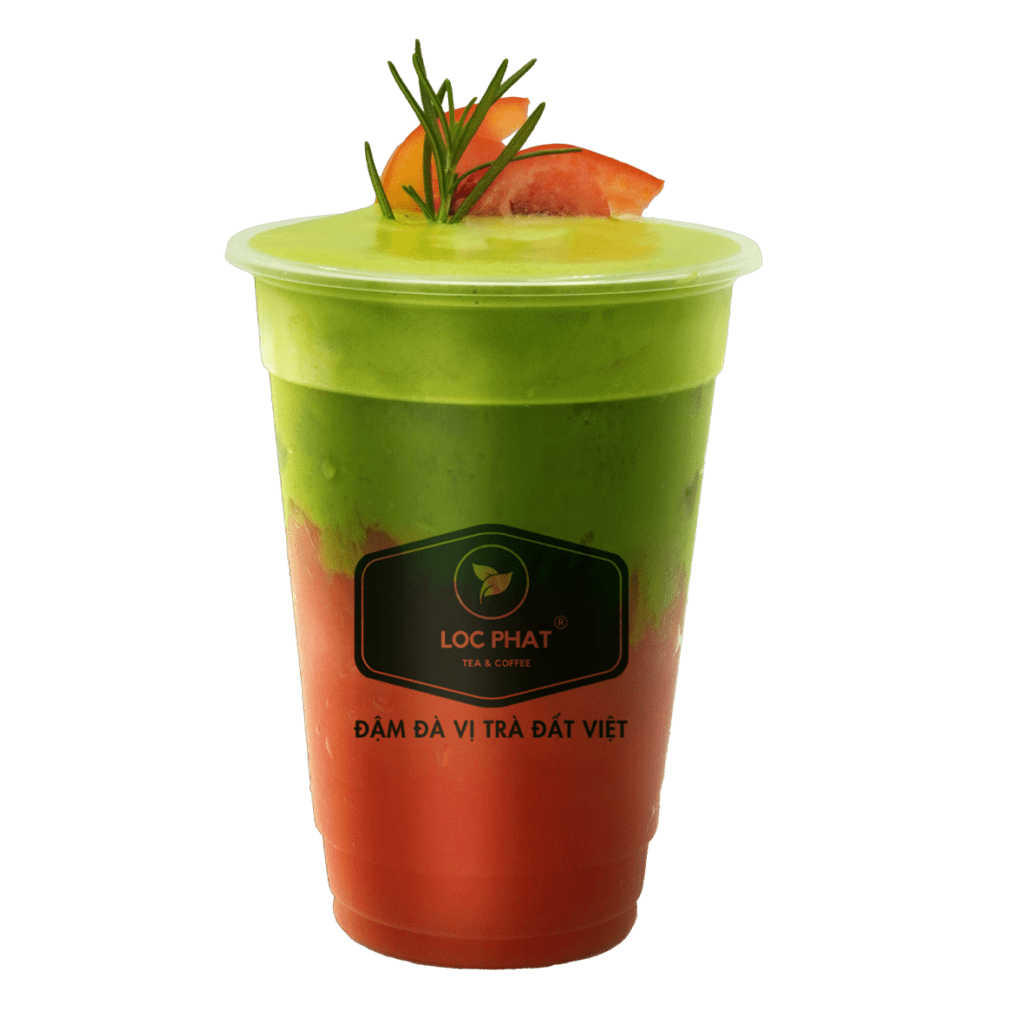 công thức pha chế Matcha Cà Chua