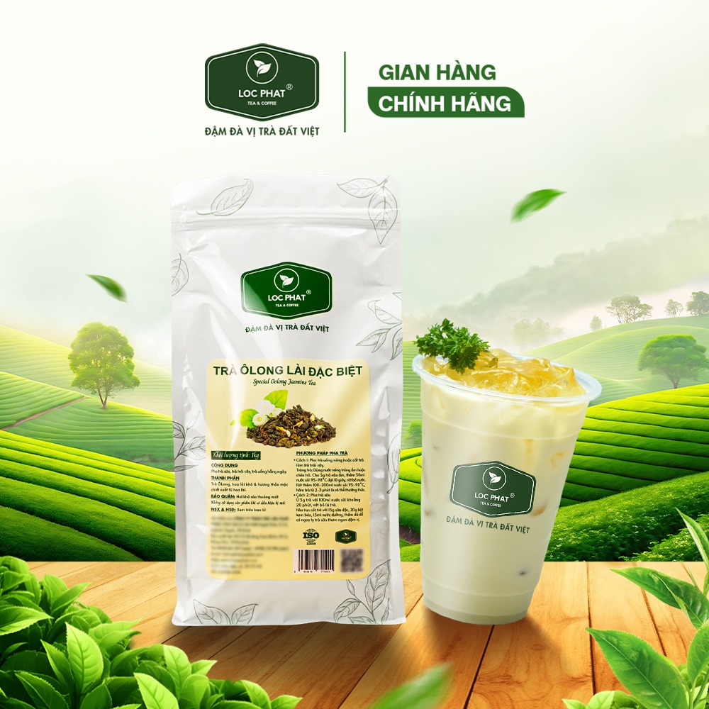 BỘ CÔNG THỨC TRÀ ÔLONG LÀI LÁ NHUYỄN