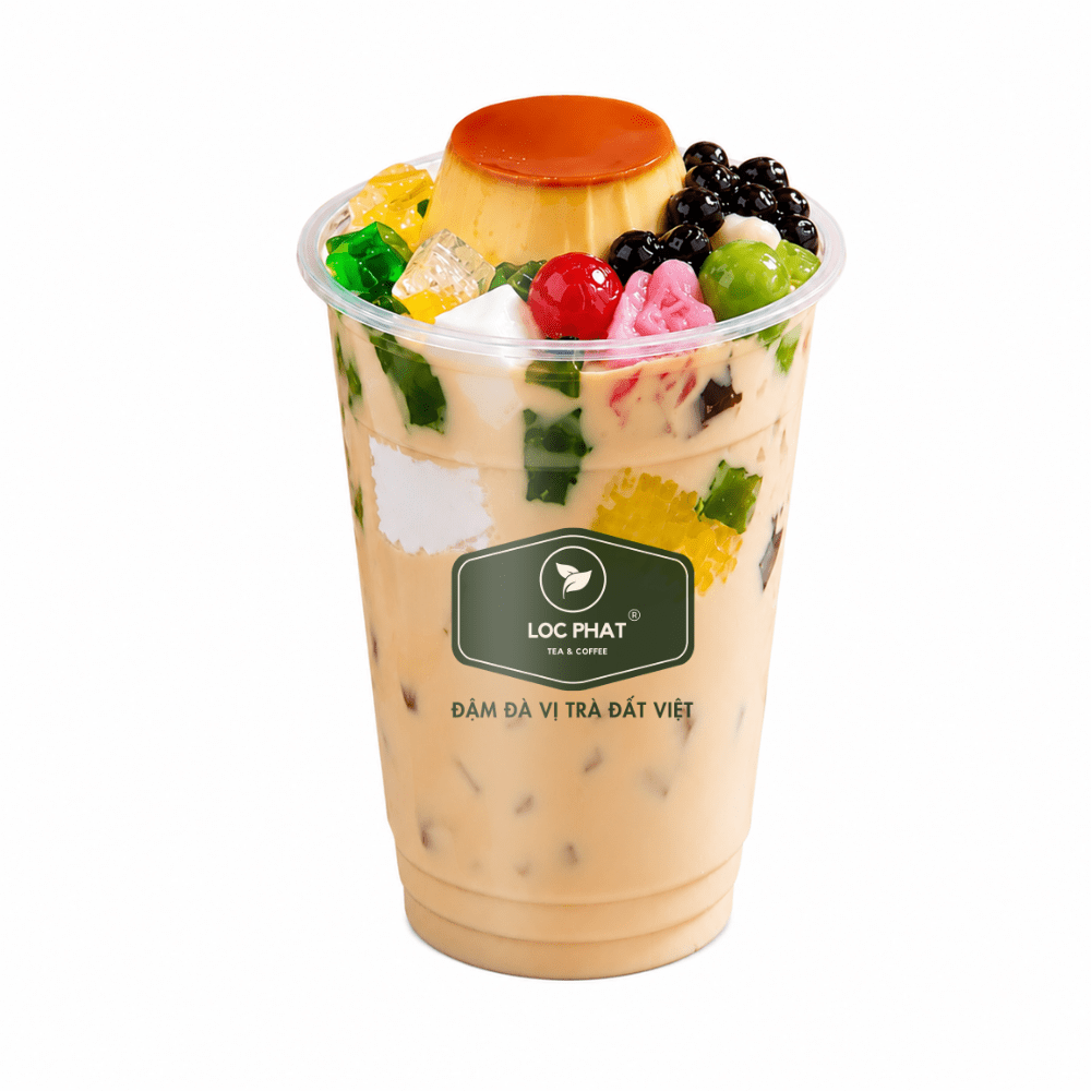 công thức pha chế trà sữa truyền thống full topping