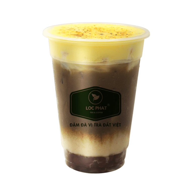 Công thức pha chế Houjicha Đậu Đỏ Kem Trứng