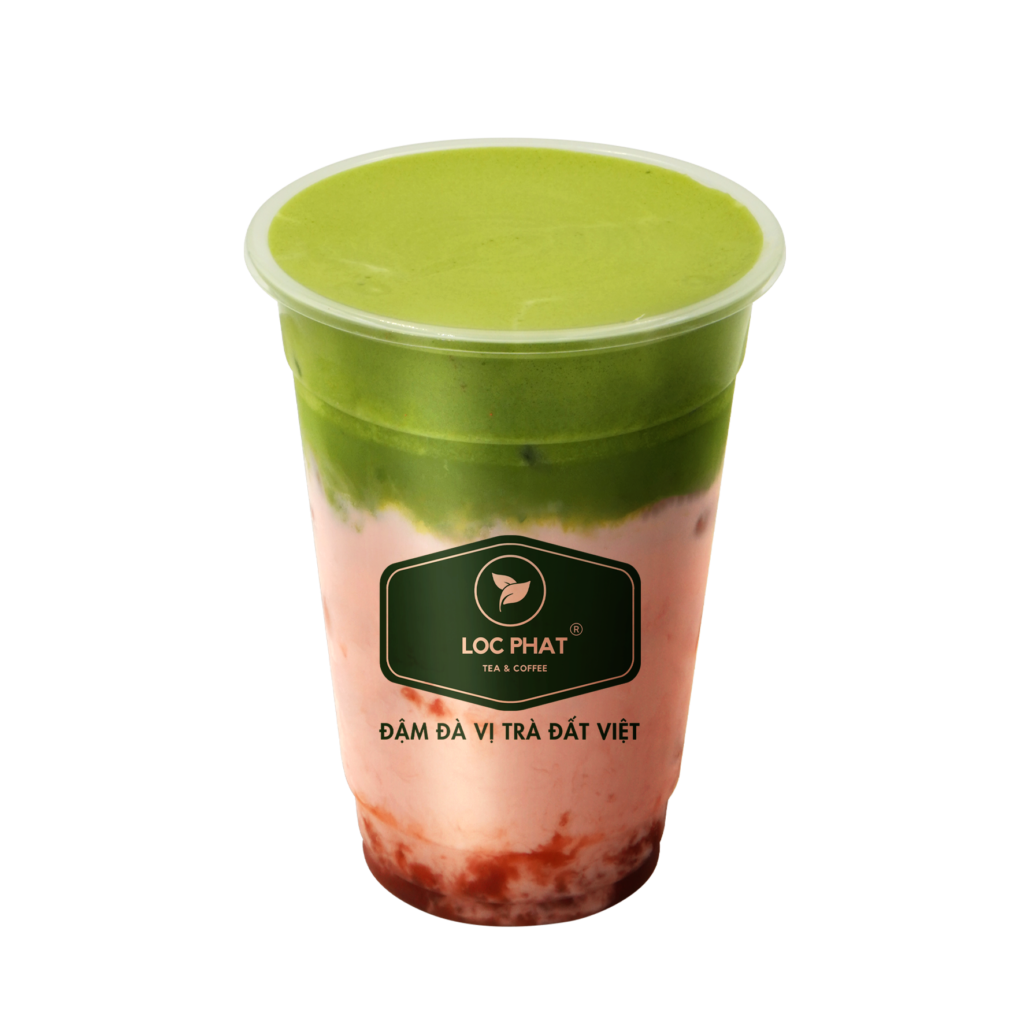 Công thức pha chế Matcha Sữa Dâu